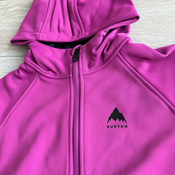 BURTON CROWN WEATHERPROOF FULL-ZIP FLEECE JACKET KIDS' girls size small - Picture 3 of 8
